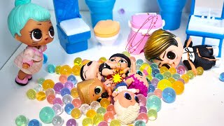 THE PILE IS SMALL🤣 IN KINDERGARTEN LOL SURPRISE! ORBIS!Funny dolls CARTOONS Darinelka