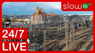 🔴 4K LIVE: Trainspotting on Prague Main Station | 24/7 LIVE