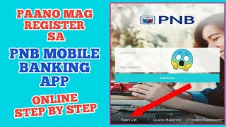 Paano Mag Register sa PNB Mobile Banking App | Online step by step