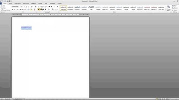 How to Bold Italic and Underline In MS Word Docs 2010