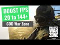 Call of Duty Warzone - How to BOOST FPS and Increase Performance