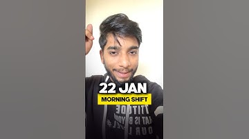 🤯Easiest shift ever? 22 Jan shift 1 paper review | JEE Mains 2025 |