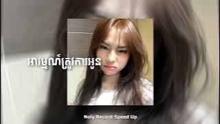 អារម្មណ៍ត្រូវការអូន - Noly Record [speed up song]