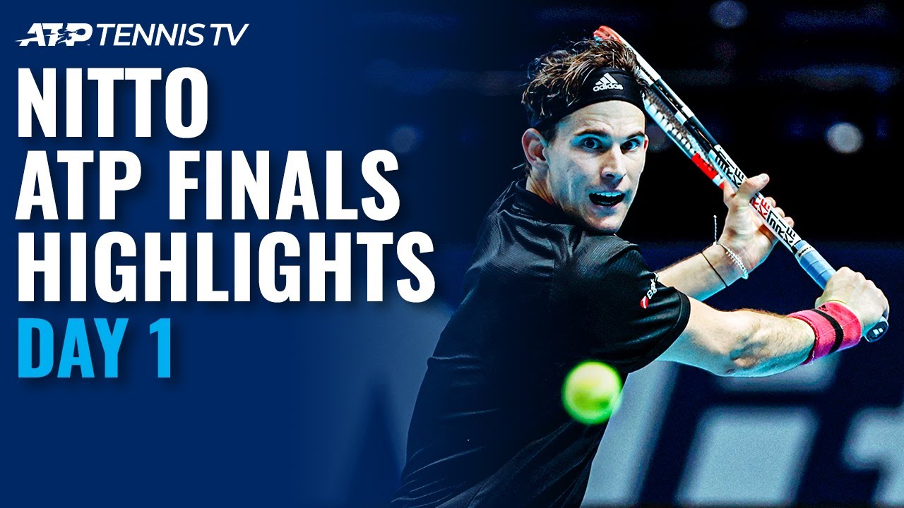 Thiem vs Tsitsipas; Nadal vs Rublev Nitto ATP Finals 2020 Day 1 Highlights