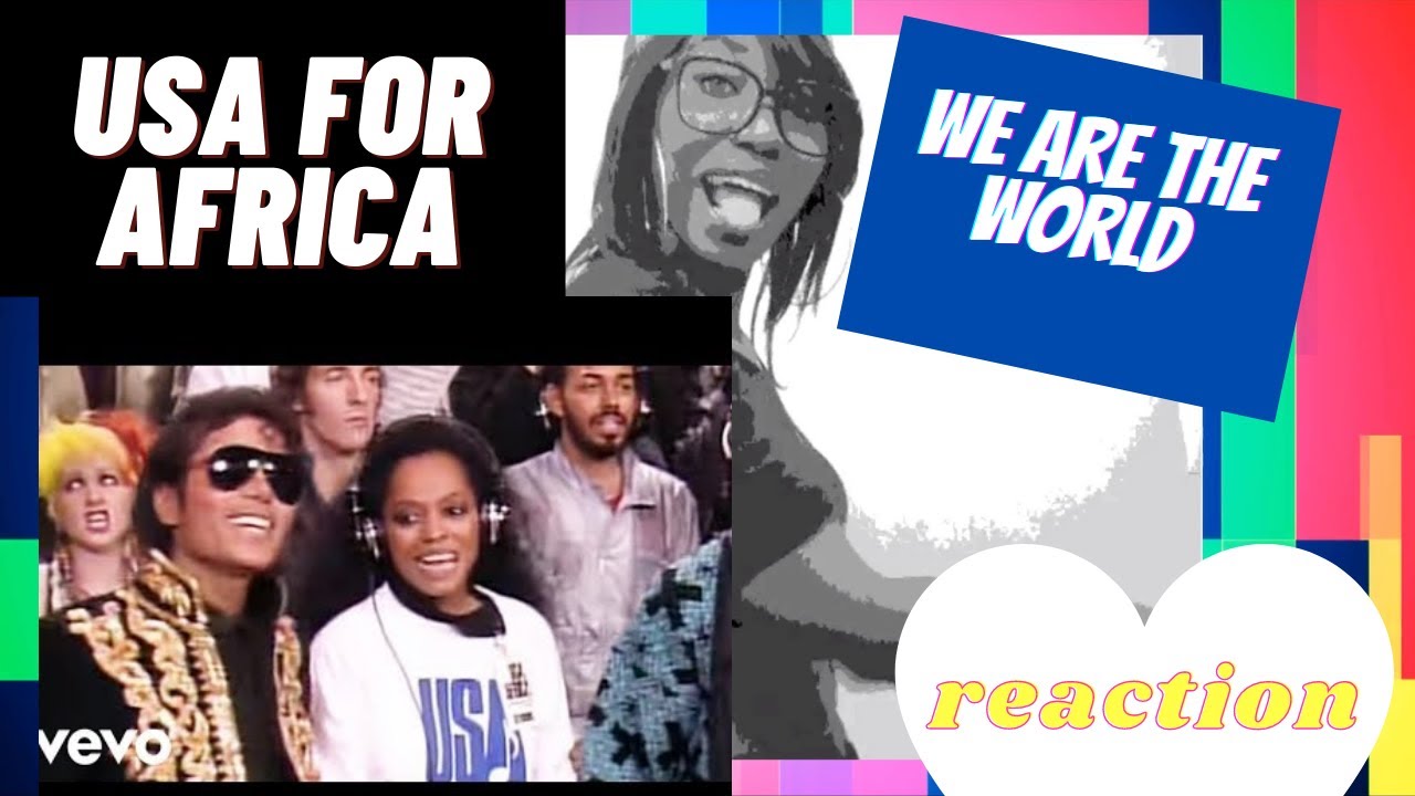 We Are The World REACTION Michael Jackson  (ULTIMATE 80s COLLAB!) | Empress Reacts to 80s Pop Music