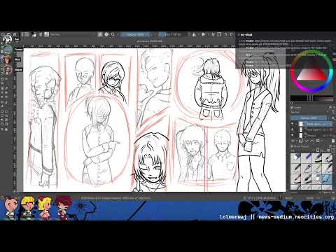 ART STREAM #uno || Working on art final/comic promo art