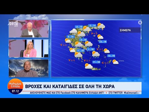 Καιρός – Καλημέρα Ελλάδα – 20/03/2024