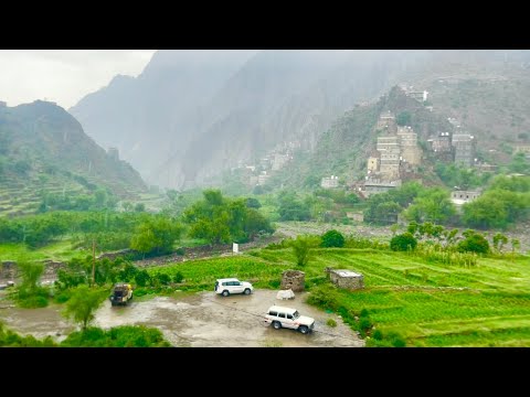 المعزبه وادي حطيب يافع خريف 2021 تصوير بجوده 4