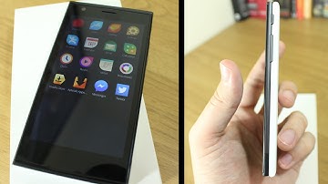 Jolla Unboxing and First Look at Sailfish OS