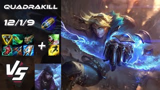 BOTTOM Ezreal vs Aphelios [QUADRAKILL]  EU Grandmaster Patch 14.10