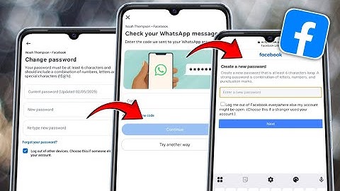How to Change Facebook Password Without WhatsApp Code 2025 | Reset Facebook Password Without Code 