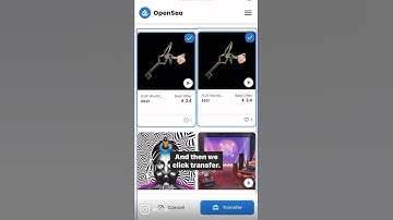 Sending NFTs in bulk