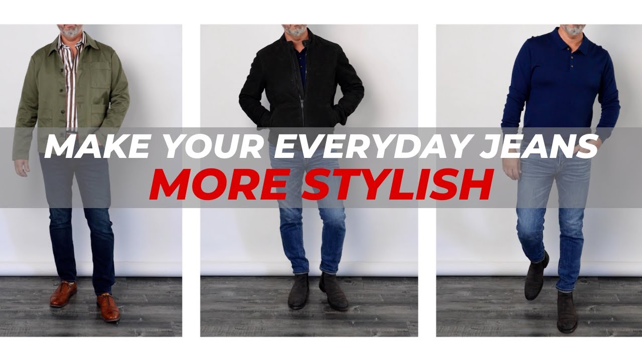 15 Ways To Make Your EVERYDAY Jeans Look More STYLISH - YouTube