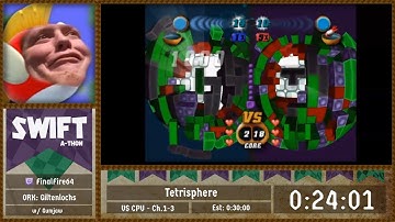 Tetrisphere [VS CPU, Ch.1-3] by FinalFire64 - Swift-a-thon 2020