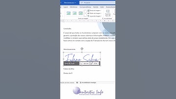 Como Inserir Assinatura em Documentos do Word
