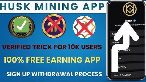 Husk Network App Real or Fake? Complete Review & Free Mining 2025|Husk Coin Mining App Real or Fake?
