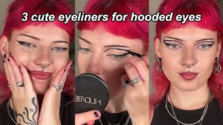 easy graphic eyeliner looks for HOODED eyes *easy edition* by Crystal Lindy 20,287 views 7 months ago 17 minutes