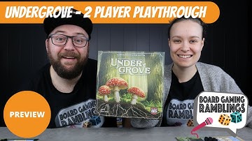 Undergrove Playthrough - A new game from the designer of Wingspan