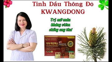 Tinh Dầu Thông Đỏ KWANGDONG Hàn Quốc_ trị mỡ máu, kháng viêm, chống oxy hóa tế bào. |DS Ngọc Bé|