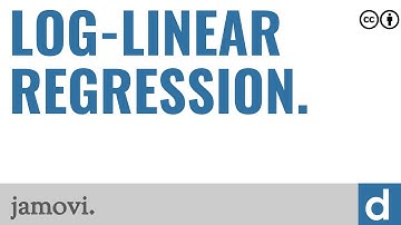 Log-linear regression — jamovi