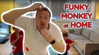 Sing the Funky Monkey At home with Steve and Maggie | Learn English