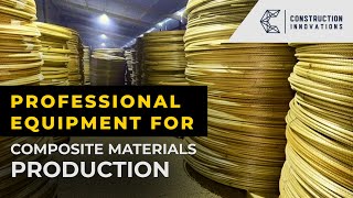 Professional Equipment for Composite Materials Production. Mesh , rebar