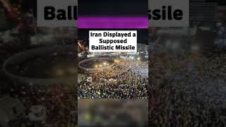 Iran Unveils Ballistic Missile to Massive Crowd