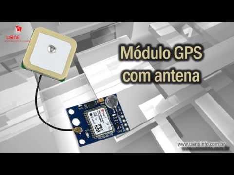 Módulo GPS com antena para Arduino e Raspberry PI