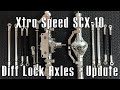 Xtra Speed Diff Lock SCX-10 Axles - Update