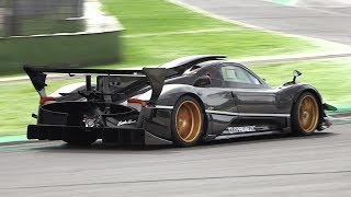 Pagani Zonda Revolución Screaming At Imola Circuit - Amg 6.0 V12 Engine Pure Sound