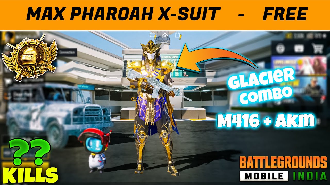 Pharaoh X-Suit with M416 Glacier Max in BGMI | #bgmi #shortsfeed # ... Why does sneezing feel good