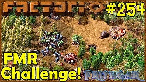 Factorio Million Robot Challenge #254: Bombing The Bugs!