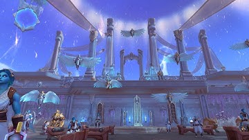 Joining the Kyrian Covenant Cutscene in Shadowlands