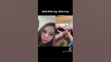 RFID Tag | RFID Chip. #subscribe #rfid #share #shorts #inventorymanagementsystem