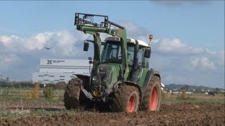 Fendt 413 Pflügt mit Lemken Pflug