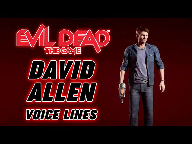 EvilDeadTheGame on X: Cross your heart. Hope to die. David Allen