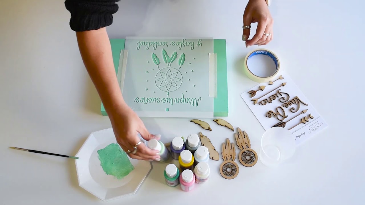 Tutorial Cuadro Multitécnica con Formitas Láser