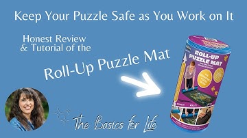 Roll Up Puzzle Mat for Jigsaw Puzzles | Honest Review | Roll Up Puzzle Storage Mat
