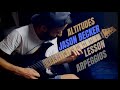 Jason Becker - Altitudes Sweep Arpeggios Cover and Lesson