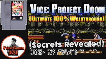 Vice: Project Doom Walkthrough | 100% Guide | Video Games 101