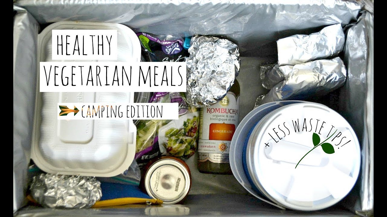 HEALTHY CAMPING MEALS | LESS WASTE - YouTube