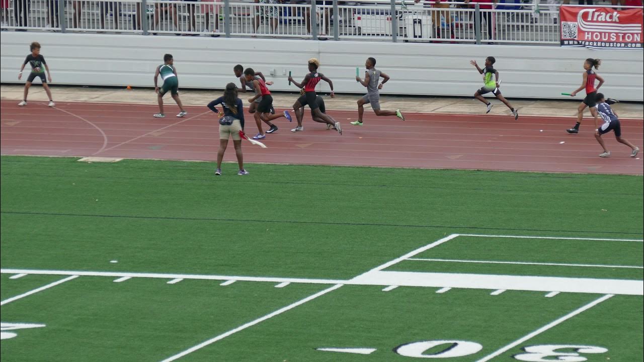 2021 AAU Track and Field Region 17 Boys 4x100 Meter Relay 12 years