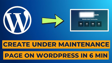Create Under construction Page on WordPress Website (2025) | ThatsSooEasy