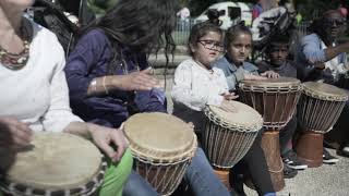 Nottingham Arts Mela 2019 Drumming Circle With Biant Singh