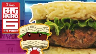 HOW TO MAKE NOODLE BURGER from Big Chibi 6