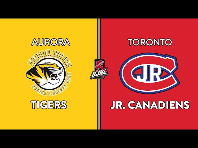 2023 Aurora Tigers vs Cobourg Cougars - FloHockey - Hockey