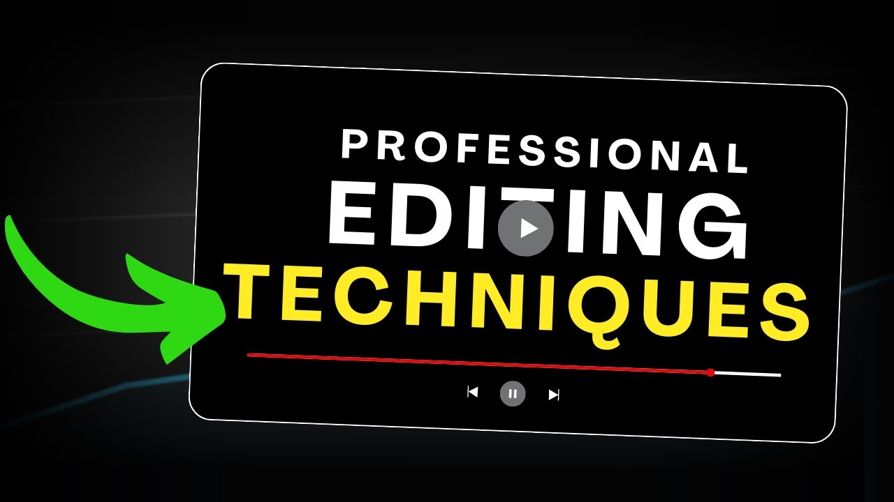 Get Professional Video Editing Techniques To Make Your Videos Look Amazing