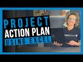 How to create an excel action plan for your project easy  effective