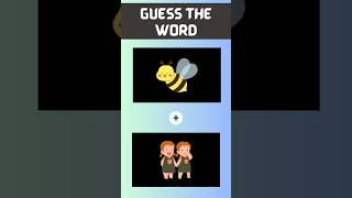Guess the WORD by Emojis...! |Let's Try| #Shorts #guessthewordchallenge #letstry #emojipuzzle screenshot 1
