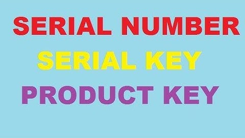 How to get serial number of any software for free